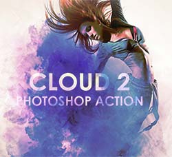极品PS动作－云雾缭绕：Cloud 2 Photoshop Action